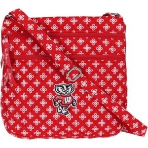 wisconsin badgers vera bradley crossbody